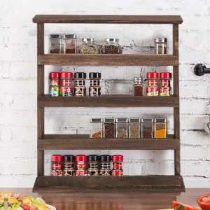Wood Spice Rack