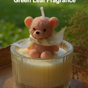Scented Teddy Bear Soy Candle