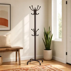 1Pc Coat Rack with 14 Hooks